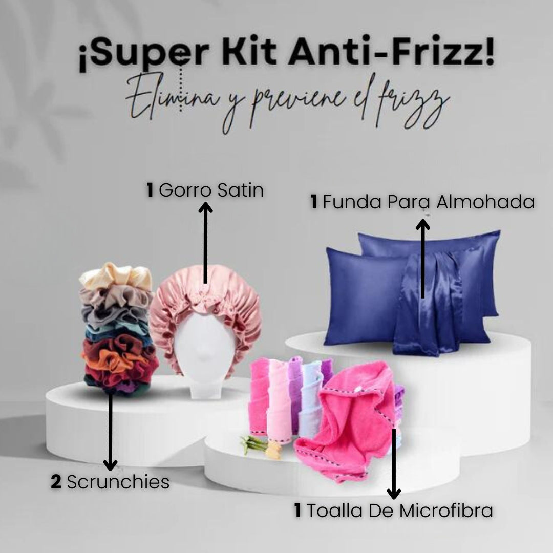 Kit AntiFrizz x5 Piezas Premium