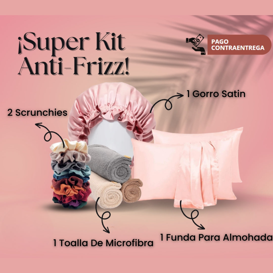 Kit AntiFrizz x5 Piezas Premium